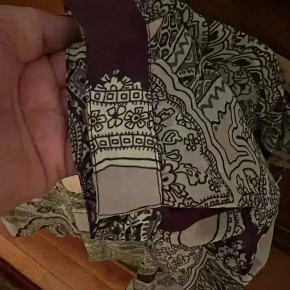 CHICO COLD SHOULDER TOP NWT SIZE 1 - Picture 5 of 7